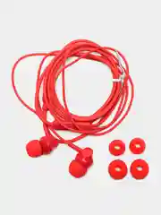 Белый наушники вакуумные проводные Hoco M14, 3.5 Mini Jack, с микрофоном и пультом управления