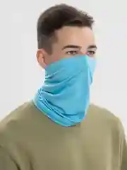 Белый бафф, снуд, бандана, балаклава, шарф, маска для бега, для спорта