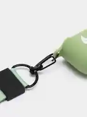 Мятный чехол для наушников Apple AirPods 1 / Pro 2 / 3 силиконовый с принтом Nike sport (найк))