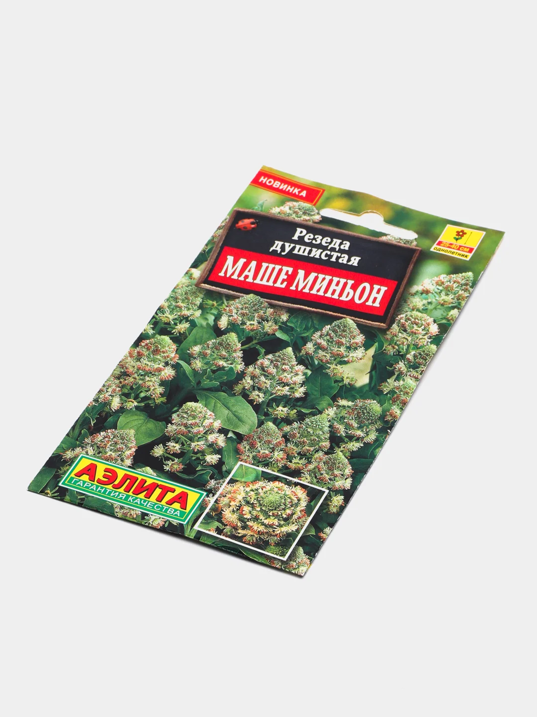 Резеда душистая "Маше миньон" (семена, цветы)