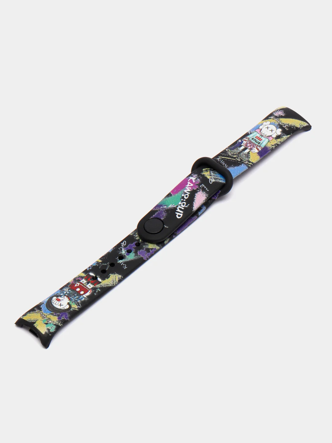 Пурпурный ремешок для Xiaomi Mi Band 8 / 9, силиконовый
