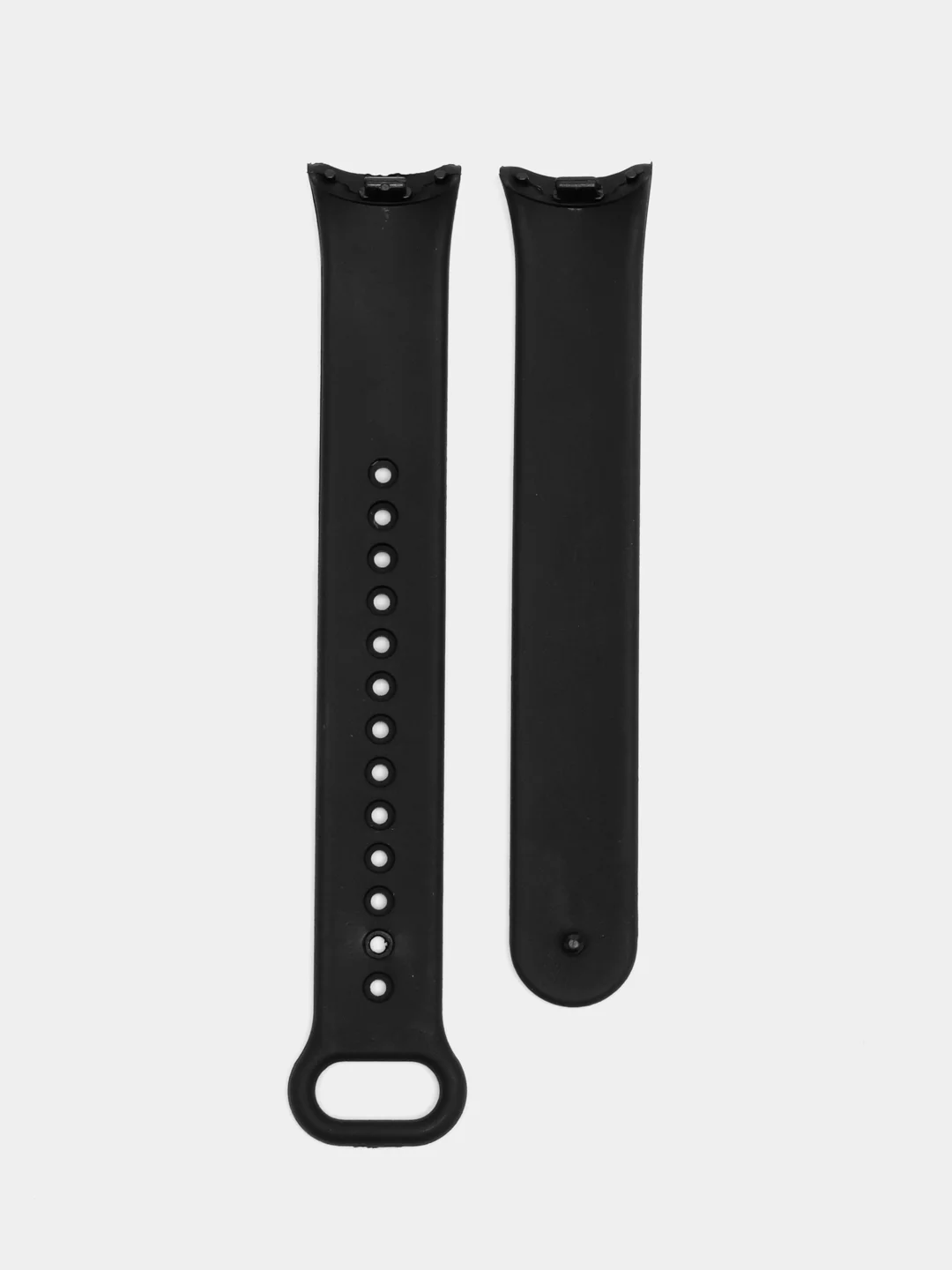 Тёмно-серый ремешок для Xiaomi Mi Band 8 / 9, силиконовый