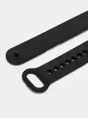 Серый ремешок для Xiaomi Mi Band 8 / 9, силиконовый