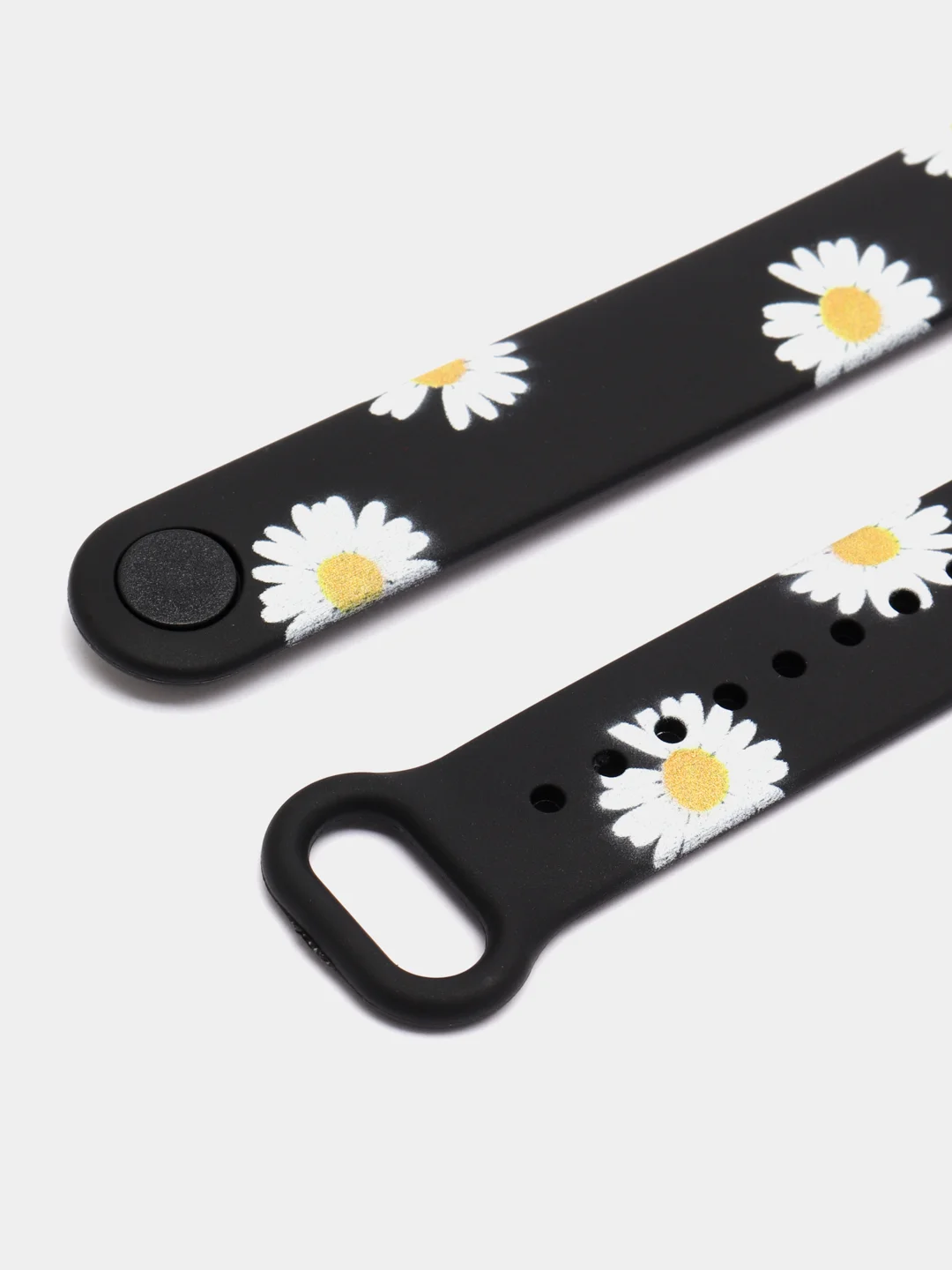 Серый ремешок для Xiaomi Mi Band 8 / 9, силиконовый