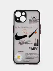 Черный чехол на айфон 11 (iPhone) 8/7/12/13/14/XR/X/XS/Pro/Max/Mini/Plus, силиконовый
