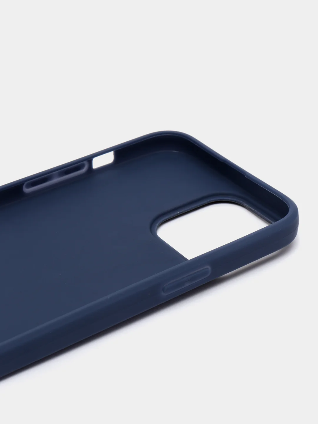 Синий чехол на iPhone (Айфон) 11, 13, 8, 7, 12, 14, XR, X, XS, Pro, Max, Mini, Plus, силиконовый