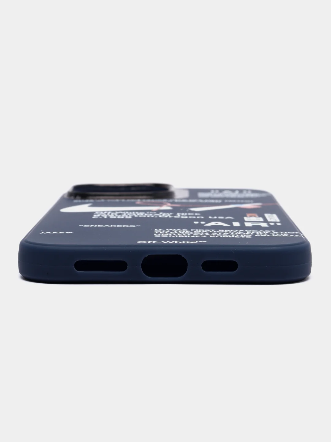 Синий чехол на iPhone (Айфон) 11, 13, 8, 7, 12, 14, XR, X, XS, Pro, Max, Mini, Plus, силиконовый