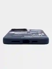Синий чехол на iPhone (Айфон) 11, 13, 8, 7, 12, 14, XR, X, XS, Pro, Max, Mini, Plus, силиконовый