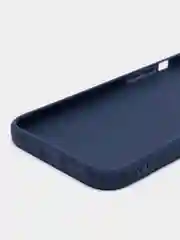 Синий чехол на iPhone (Айфон) 11, 13, 8, 7, 12, 14, XR, X, XS, Pro, Max, Mini, Plus, силиконовый