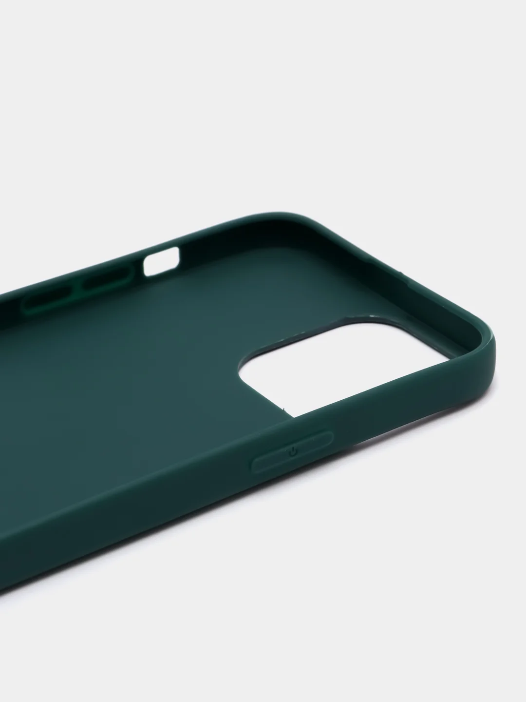 Зеленый чехол на iPhone (Айфон) 11, 13, 8, 7, 12, 14, XR, X, XS, Pro, Max, Mini, Plus, силиконовый