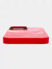 Красный чехол на iPhone 11 12 13 14 / XR / Pro Max айфон, силиконовый