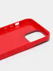 Красный чехол на iPhone 11 12 13 14 / XR / Pro Max айфон, силиконовый
