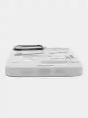 Белый чехол на iPhone (Айфон) 11, 13, 8, 7, 12, 14, XR, X, XS, Pro, Max, Mini, Plus, силиконовый