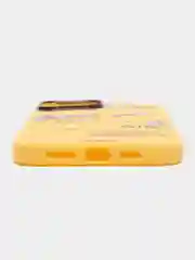 Желтый чехол на iPhone (Айфон) 11, 13, 8, 7, 12, 14, XR, X, XS, Pro, Max, Mini, Plus, силиконовый