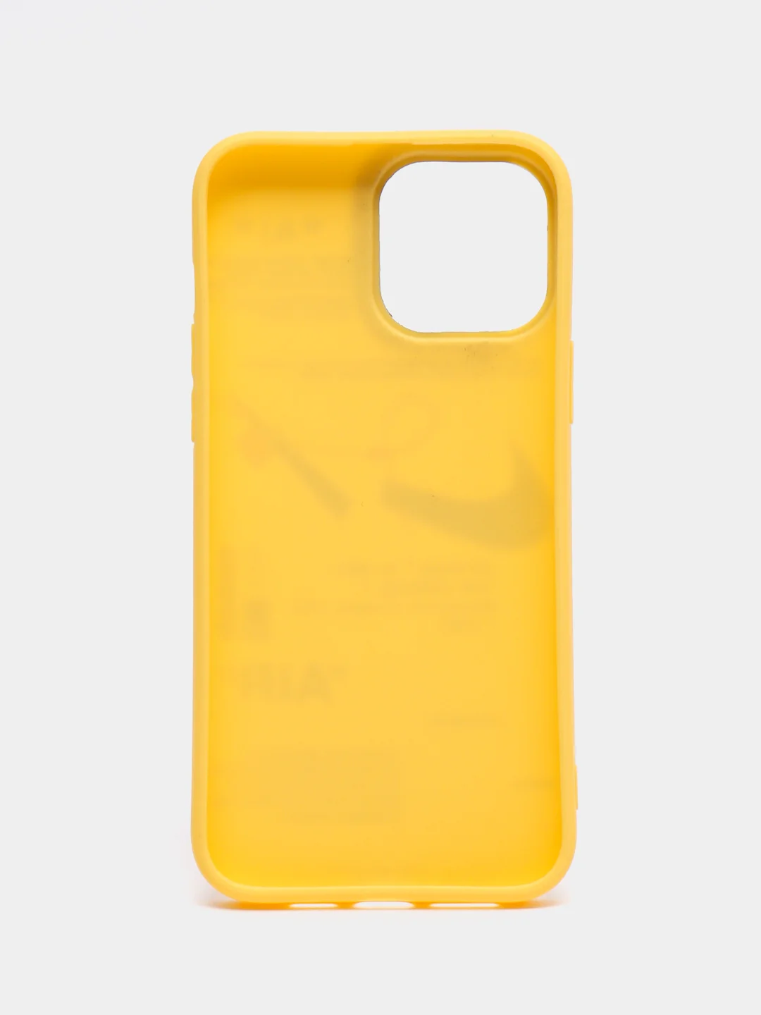 Желтый чехол на iPhone (Айфон) 11, 13, 8, 7, 12, 14, XR, X, XS, Pro, Max, Mini, Plus, силиконовый