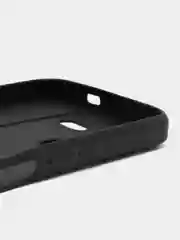Черный чехол Broscorp для Tecno Pova 5 матовый, силиконовый, тонкий, бортик вокруг камер