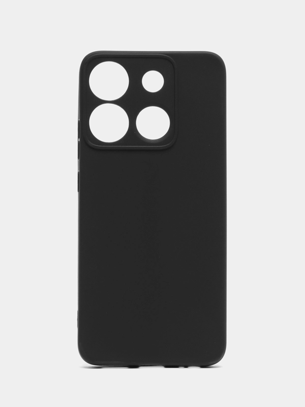 Чехол Broscorp для Infinix Smart 7 Plus, 7+ матовый, силиконовый, тонкий бортик вокруг камер