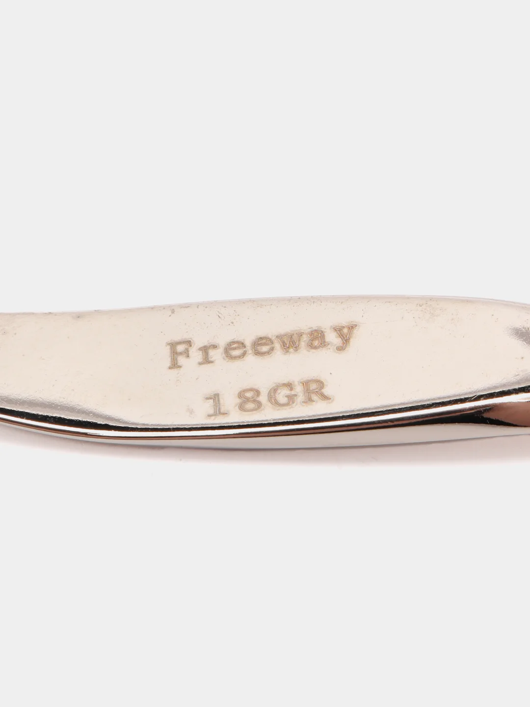 Серебряный блесна колеблющаяся "Freeway Carrier"