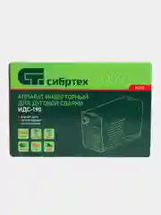 Сварочный аппарат инверторный СИБРТЕХ ИДС-190 94376