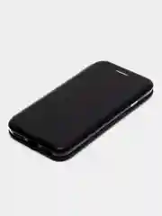 Черный чехол-книжка iPhone 7, iPhone 7S, iPhone 8, iPhone SE 2020 Айфон 7, чехол для iPhone 8