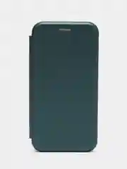 Тёмно-зелёный чехол-книжка для iPhone 14/14 Pro/14 Pro Max