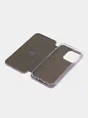 Тёмно-зелёный чехол-книжка для iPhone 14/14 Pro/14 Pro Max