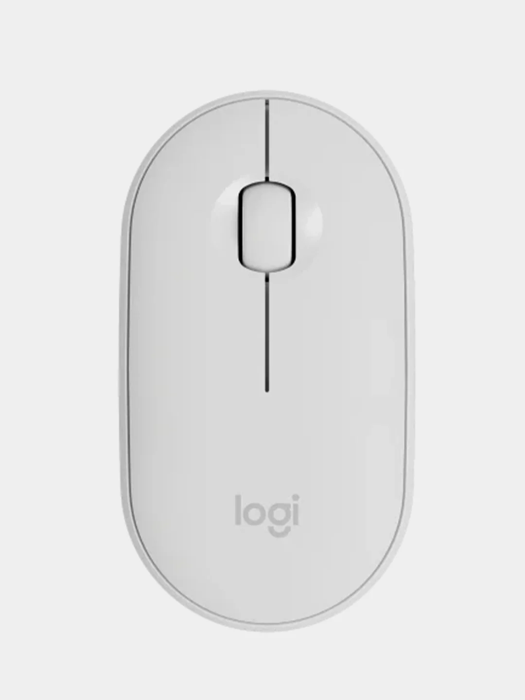 Белый беспроводная мышь Logitech Pebble M350