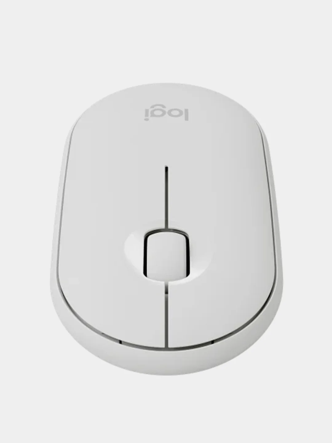 Белый беспроводная мышь Logitech Pebble M350