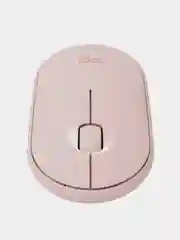 Розовый беспроводная мышь Logitech Pebble M350