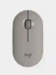 Бежевый беспроводная мышь Logitech Pebble M350