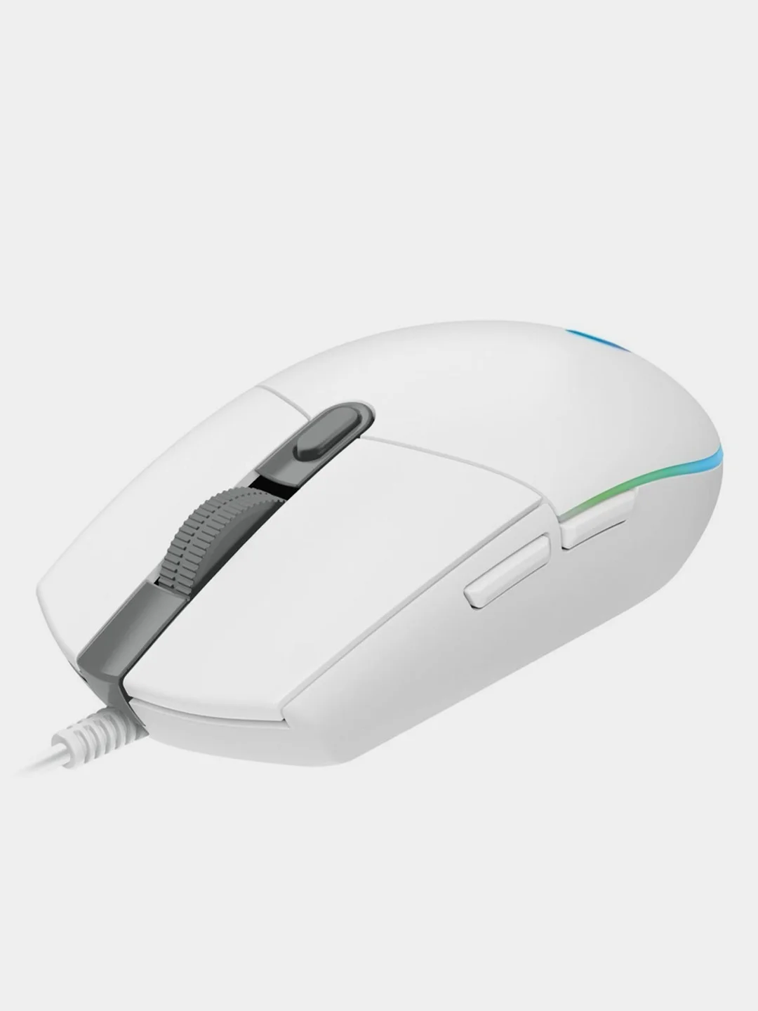Белый игровая мышь Logitech G102 LightSync, 8000 dpi, 6 кнопок, RGB подсветка