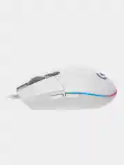 Белый игровая мышь Logitech G102 LightSync, 8000 dpi, 6 кнопок, RGB подсветка