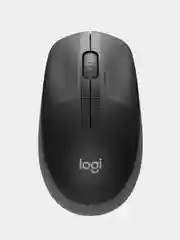 Черный беспроводная мышь Logitech M190