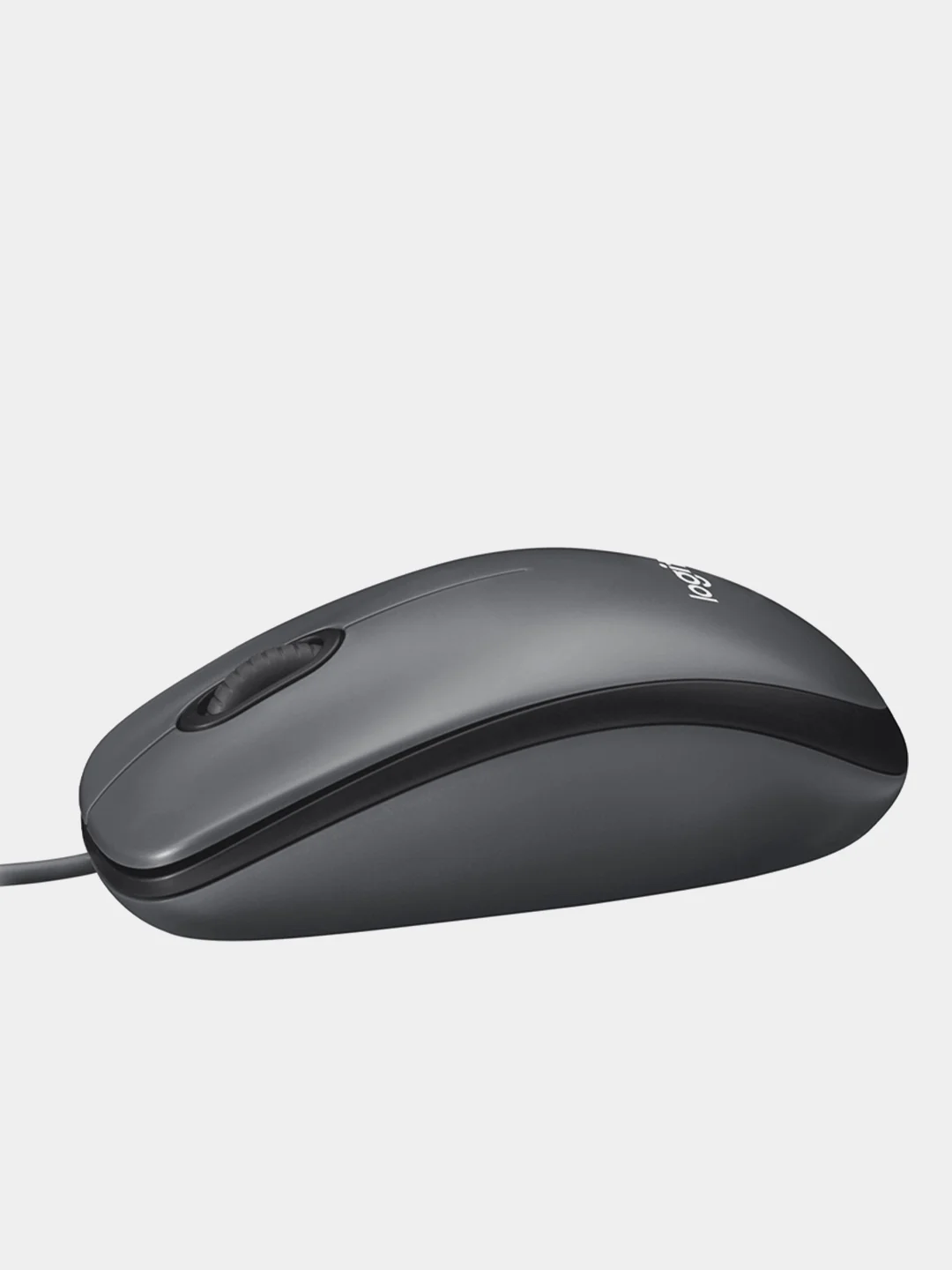Серый мышь проводная Logitech M90