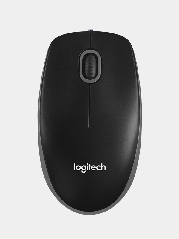 Мышь проводная Logitech B100