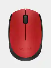 Красный беспроводная мышь Logitech M171
