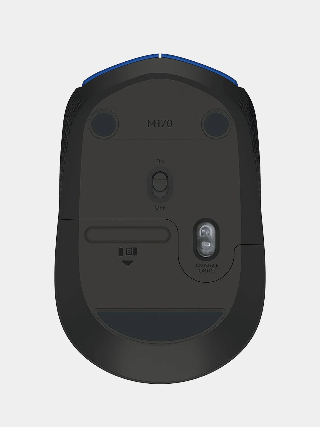 Синий беспроводная мышь Logitech M171