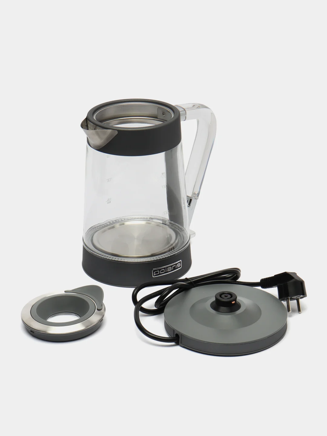 Чайник Polaris PWK 1715CGL WaterWay Pro, графит