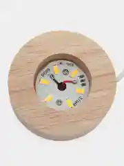 Алый хрустальный шар-ночник 3D, настольный стеклянный светильник