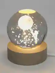 Манго хрустальный шар-ночник 3D, настольный стеклянный светильник