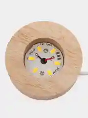Синий хрустальный шар-ночник 3D, настольный стеклянный светильник