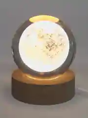 Черный хрустальный шар-ночник 3D, настольный стеклянный светильник