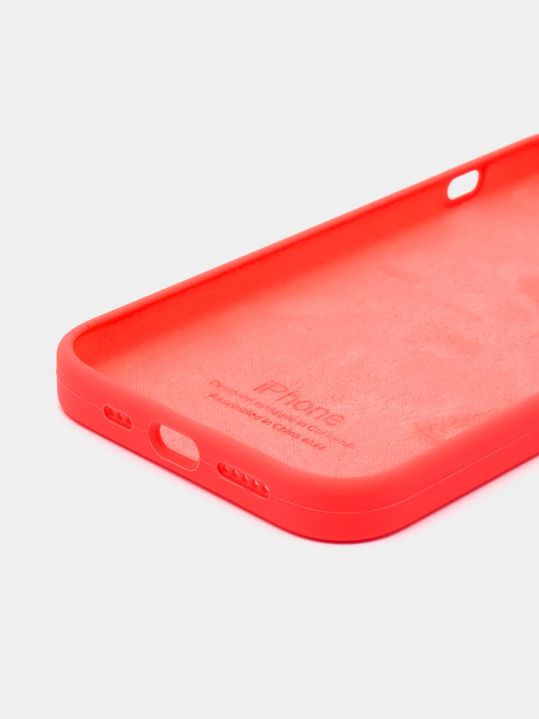 Кораллово-розовый чехлы для iPhone 13, Silicone Case