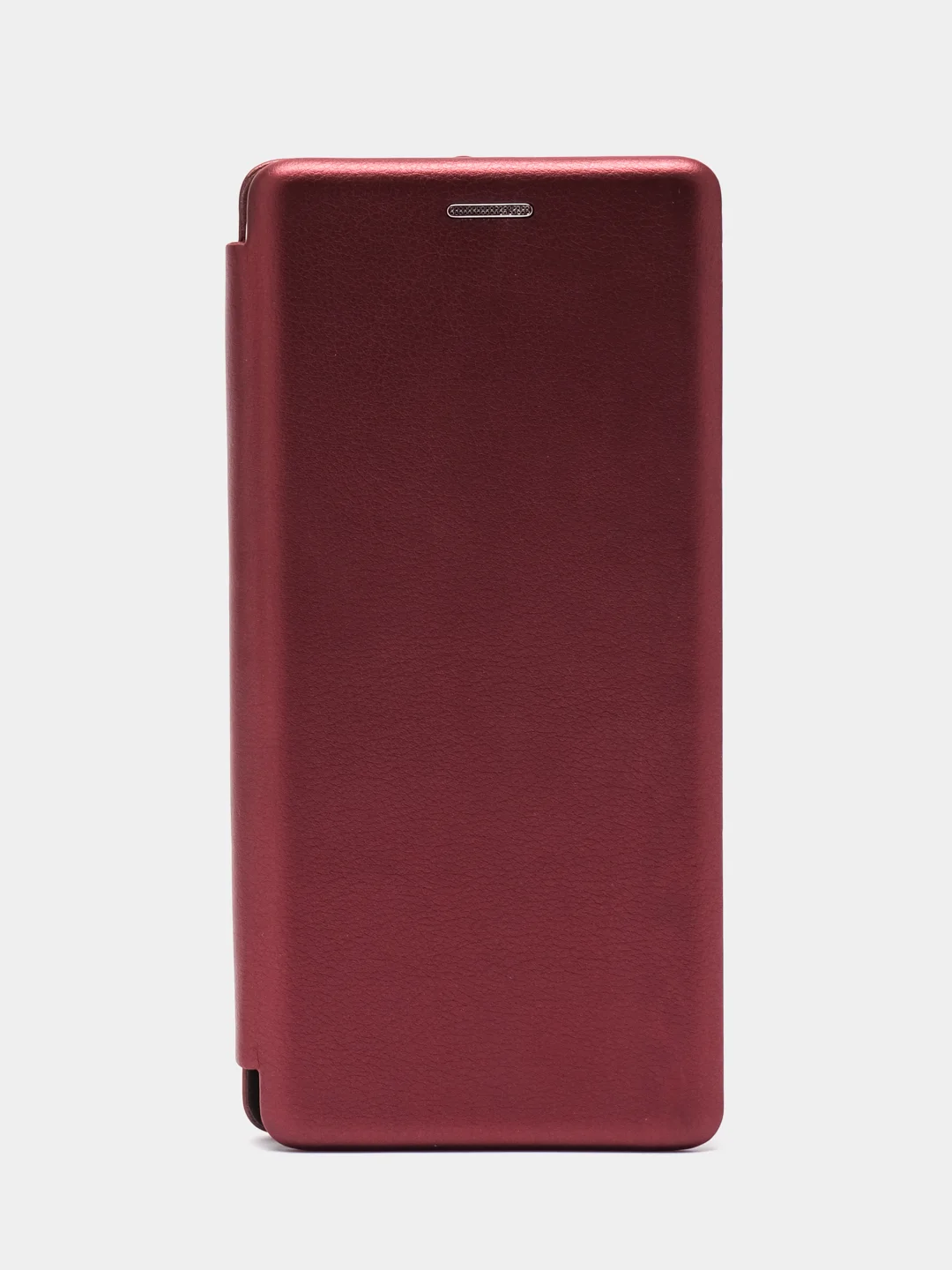 Вишнёвый чехол-книжка на Huawei Nova 6, из экокожи, с карманом для карт