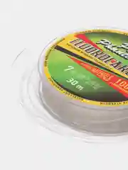 ЛЕСКА POWER PHANTOM FLUOROCARBON, 0,6 0,12ММ, 1,45 КГ,ПРОЗРАЧНЫЙ, 30М