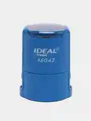 Синий оснастка для печати IDEAL 46042, диаметр 42 мм