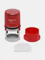 Красный оснастка для печати IDEAL 46042, диаметр 42 мм