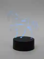 Аметистовый светодиодный 3D ночник