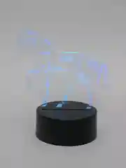 Аметистовый светодиодный 3D ночник