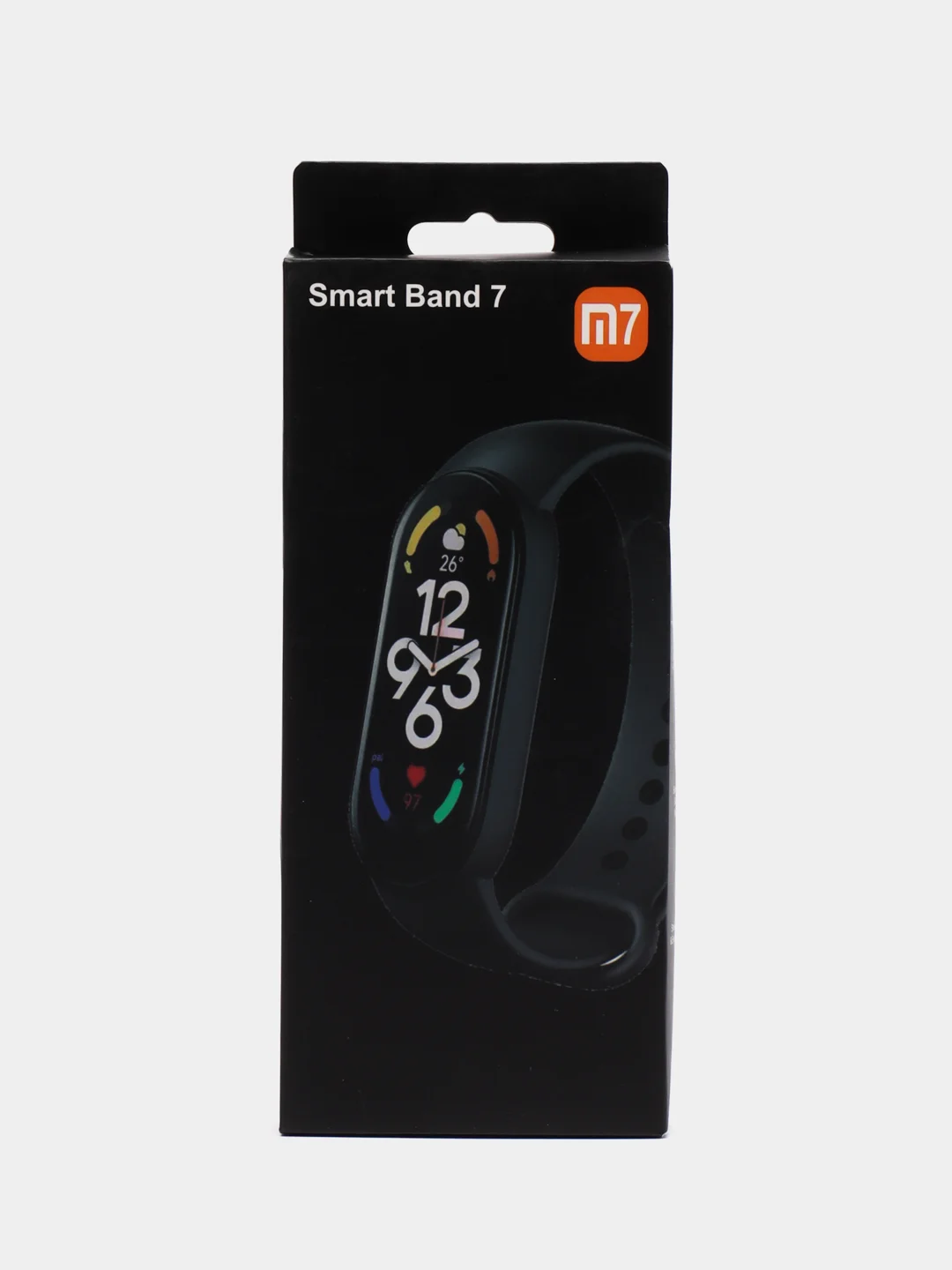 Голубой фитнес браслет M7